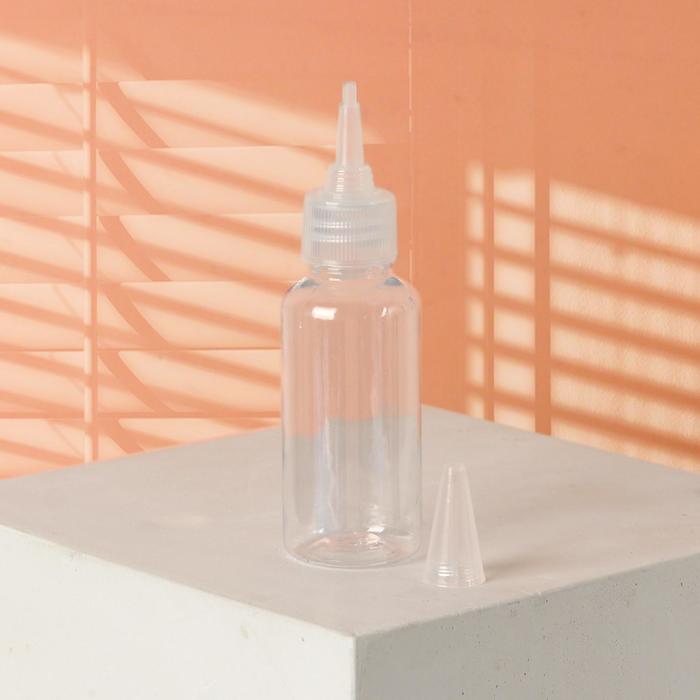 Бутылочка для хранения, 30 мл, твист-крышка, цвет прозрачный - Фото 1