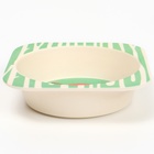 Набор детской посуды «Лисичка», из бамбука, 5 предметов: тарелка, миска, стакан, столовые приборы - фото 4274540