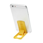Подставка для телефона LuazON, складная, регулируемая высота, желтая - Фото 2