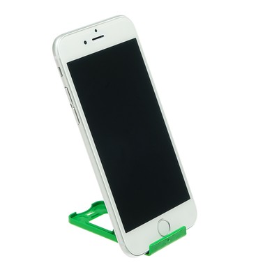 Подставка для телефона LuazON, складная, регулируемая высота, зеленая