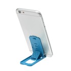 Подставка для телефона LuazON, складная, регулируемая высота, синяя - Фото 2