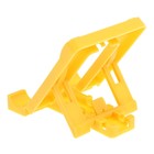 Подставка для телефона LuazON, складная, регулируемая высота, жёлтая - Фото 4