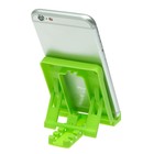 Подставка для телефона LuazON, складная, регулируемая высота, зелёная - Фото 2
