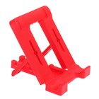 Подставка для телефона LuazON, складная, регулируемая высота, красная - Фото 3