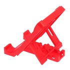 Подставка для телефона LuazON, складная, регулируемая высота, красная - Фото 4