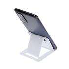 Подставка для телефона Luazon, складная, регулируемая высота, белая - Фото 6