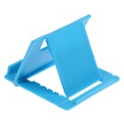 Подставка для телефона Luazon, складная, регулируемая высота, синяя - Фото 8