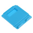 Подставка для телефона Luazon, складная, регулируемая высота, синяя - Фото 10