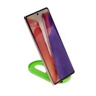 Подставка для телефона Luazon, складная, регулируемая высота, резиновая вставка, зелёная - Фото 1