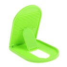Подставка для телефона Luazon, складная, регулируемая высота, резиновая вставка, зелёная - Фото 7