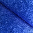 Бумага креп «Синий» металлизированный, 0,5 х 1 м - Фото 1