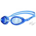 Очки для плавания детские ONLYTOP, беруши, цвета МИКС - Фото 13