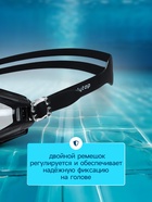 Очки для плавания детские ONLYTOP, беруши, цвета МИКС - Фото 3