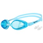 Очки для плавания детские ONLYTOP, беруши, цвета МИКС - Фото 7