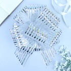 Подарочный бант - шар №10 «Полоски», цвет серебро, для упаковки подарков - Фото 3