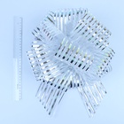 Подарочный бант - шар №10 «Полоски», цвет серебро, для упаковки подарков - Фото 4