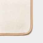 Набор ковриков для ванной и туалета Доляна «Галька, ракушки», 2 шт, 39×40 см, 50×80 см, цвет бежевый - Фото 4