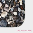 Коврики для ванной и туалета Доляна «Галька», 2 шт., 40×50, 50×80 см - Фото 3