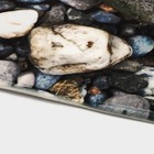 Коврики для ванной и туалета Доляна «Галька», 2 шт., 40×50, 50×80 см - Фото 4