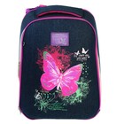 Рюкзак каркасный deVENTE Choice, 38 х 28 х 16, для девочки, Jeans Butterfly - Фото 1