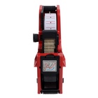 Этикет-пистолет однострочный (цифры, знаки), 8 символов, 21×12 мм, для прямоугольных этикеток, deVENTE, красный - Фото 7