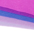 Фетр цветной мягкий A4 deVENTE. "Оттенки фиолетового" 5 цветов, 5 листов, толщина 2 мм - фото 8466115