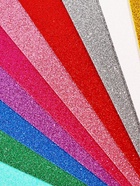 Фоамиран цветной deVENTE, набор А4, 2 мм, 10 листов × 10 цветов, с блёстками - Фото 7