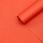 Бумага упаковочная крафт, красная, 0,68 х 10±5% м, 70 г/м² - Фото 1