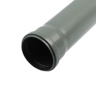 Труба канализационная FLEXTRON, внутренняя, d=110 мм, толщина 2.7 мм, 1000 мм - Фото 1