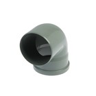 Отвод канализационный FLEXTRON, внутренний, d=110 мм, 90° - Фото 2
