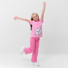 Футболка для девочки Disney «Мари», рост 122-128 (34), цвет розовый - Фото 5