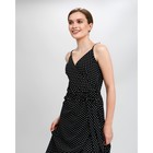 Платье женское ONLITOP Peas, асимметричная длина, размер 52, цвет чёрный - Фото 5