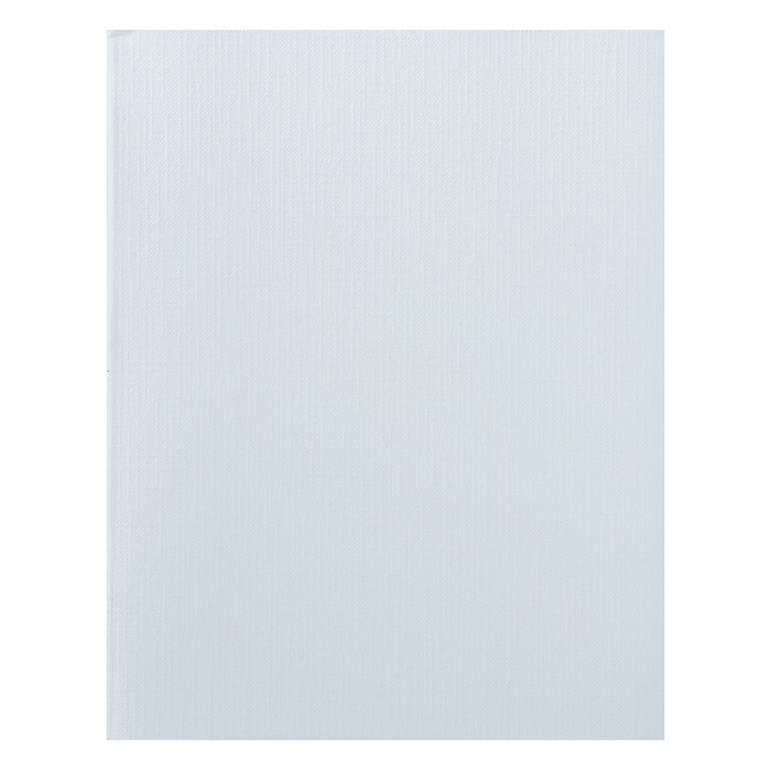 Тетрадь 48 листов клетка "Белая. METALLIC", бумвинил - Фото 1