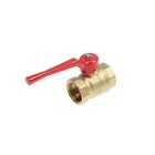 Кран шаровой ZEIN, внутренняя/внутренняя резьба 3/4", ручка - Фото 3