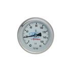 Термометр биметаллический, 160°C, с погружной гильзой 60 мм - фото 318197456