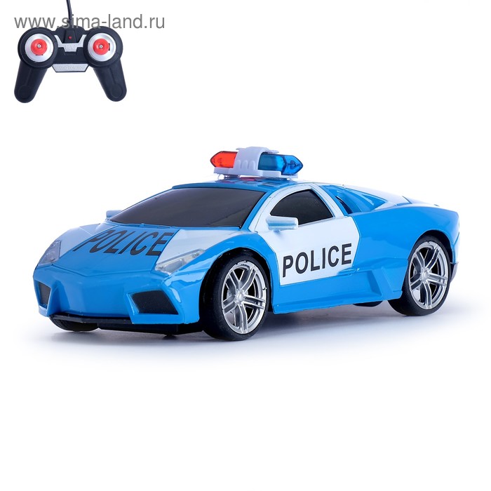 Машина радиоуправляемая «Ламбо - Полиция», масштаб 1:24, цвета МИКС - Фото 1