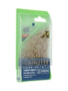 УЦЕНКА Набор сверл по металлу "СИБРТЕХ", нитридтитановые, 1.5 - 6.5 мм, HSS, 13 шт - Фото 2