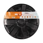 Колпаки колёсные Airline «Гелакси», 13", карбон, цвет чёрный глянец, 2 шт - Фото 3