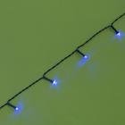 Гирлянда «Нить» 20 м, IP44, тёмная нить, 200 LED, свечение синее, 2 режима, солнечная батарея - Фото 7