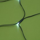 Гирлянда "Сеть" 2 х 1.5 м , IP44, тёмная нить, 192 LED, свечение белое, 2 режима, солнечная батарея - Фото 7