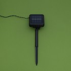 Гирлянда "Сеть" 2 х 1.5 м , IP44, тёмная нить, 192 LED, свечение белое, 2 режима, солнечная батарея - Фото 9