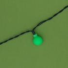 Гирлянда «Нить» 4.5 м с насадками «Шарики», IP44, тёмная нить, 30 LED, свечение мульти, 2 режима, солнечная батарея - Фото 5