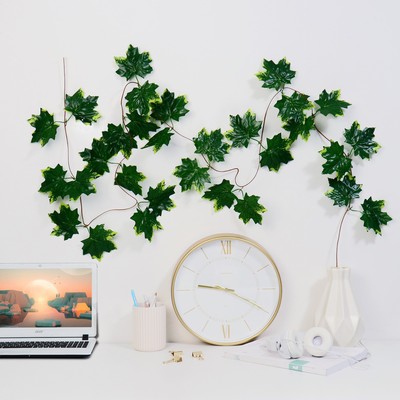 Лиана искусственная «Кленовые листики», 230 см