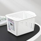 Корзина для хранения «Лофт», 2 л, 20×13,5×12 см, белая - Фото 4