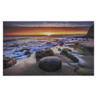 Картина на холсте "Морской закат" 60х100 см - фото 8826415