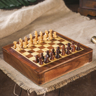 УЦЕНКА Шахматы на магните выдвижные, 20×20×4 см 4420759