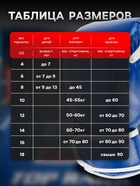 Перчатки боксёрские детские, синие, размер 4 oz 3867635