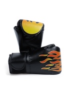 Перчатки боксёрские детские, размер 6 oz, чёрные - Фото 5