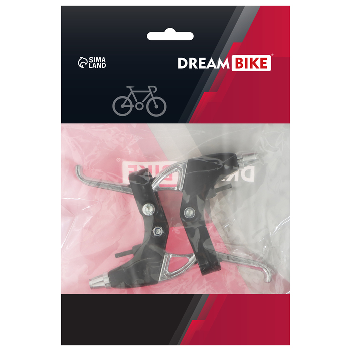 Комплект тормозных ручек Dream Bike, пластик/алюминий