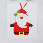 Ёлочная игрушка из фетра «Дед мороз», своими руками - Фото 3